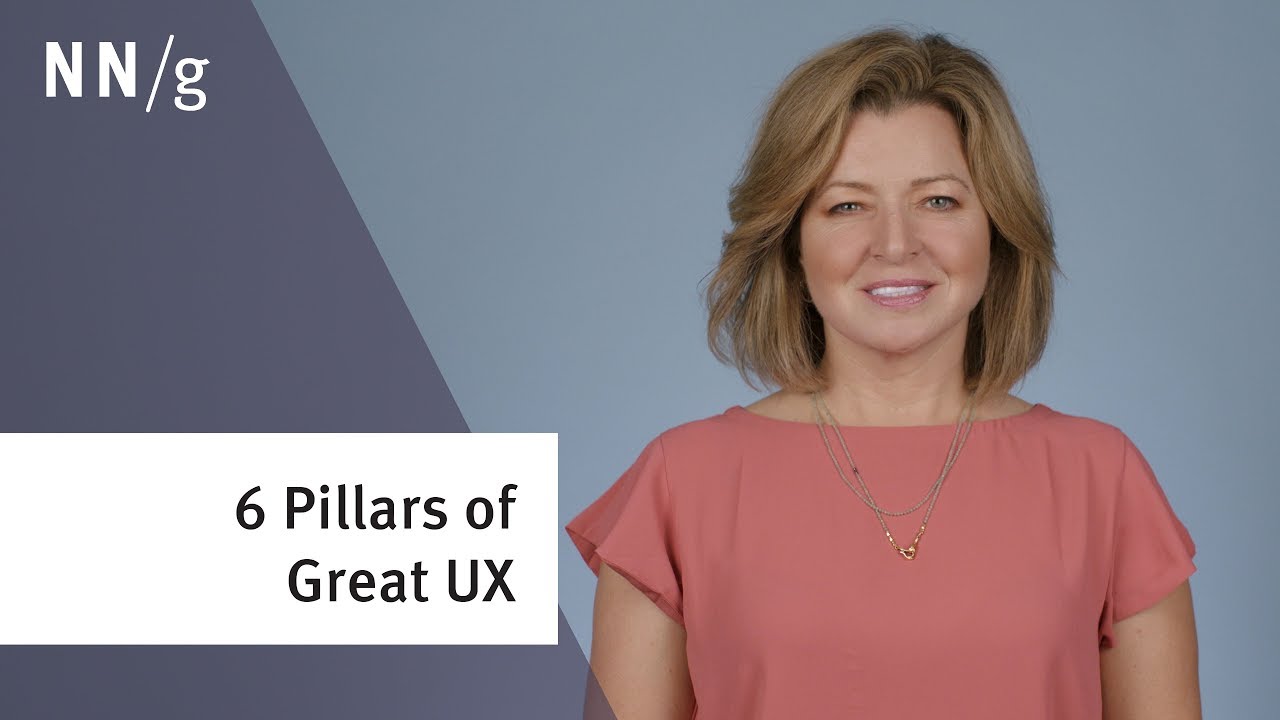 Six Pillars Supporting Better and Easier UX