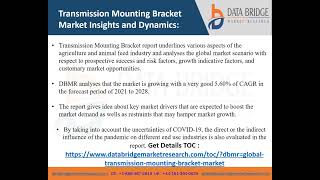 Transmission Mounting Bracket market