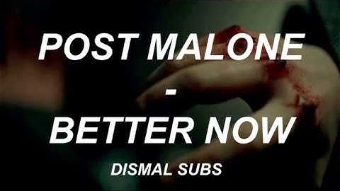 Thumbnail of Post Malone - Better Now [Español]