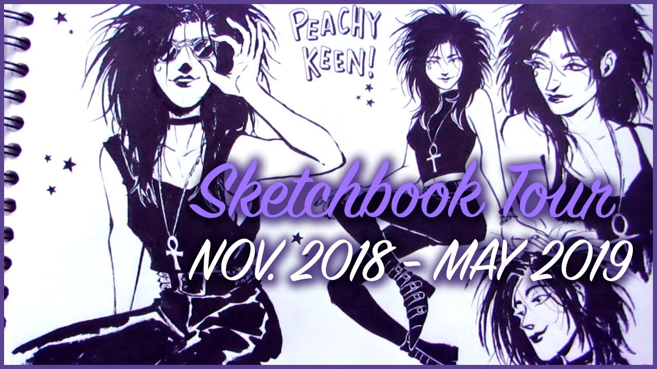 Sketchbook Tour November 2018 - May 2019 - YouTube