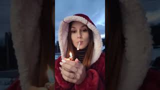 Preview Of Real_Smokinggirl In Livestream: Enjoying 2 Cigarettes In This Lovely Light