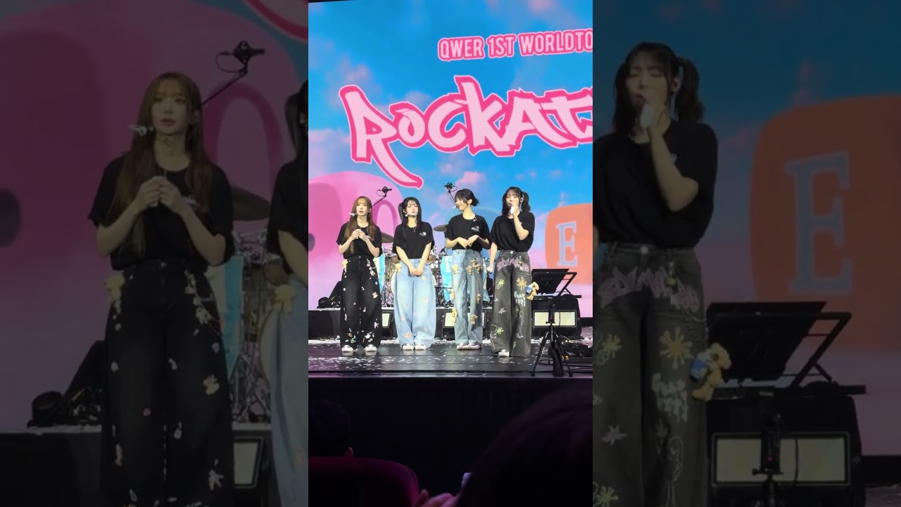 20260215 - QWER Talking after crying video ROCKATION in TAIPEI