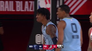 3rd Quarter, One Box Video: Portland Trail Blazers vs. Memphis Grizzlies