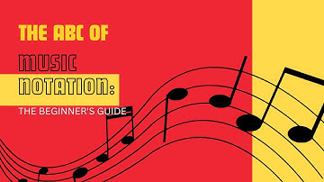 THE ABC OF MUSIC NOTATION: THE BEGINNER