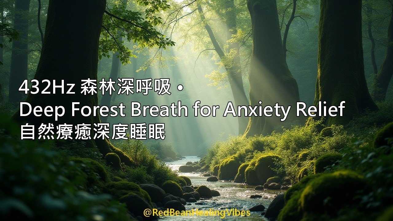 432Hz 森林深處的呼吸 🌲 | 深度修復神經系統壓力 | 3小時療癒音樂
