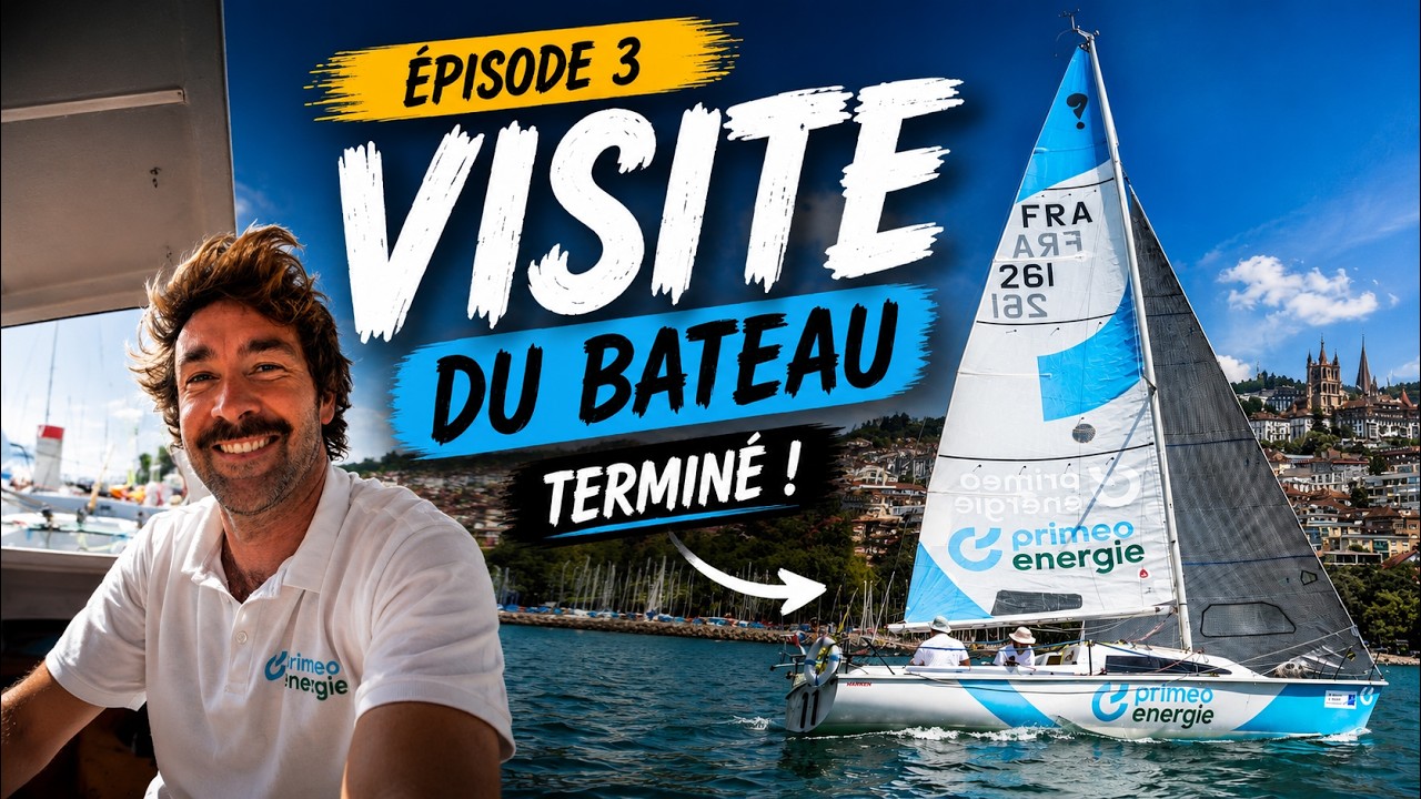 ⁣LE BATEAU EST ENFIN TERMINÉ…