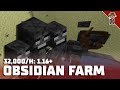 Obsidian Farm Tutorial - 32k/h 1.16+
