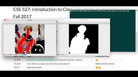 Segmentation : Binary Mask