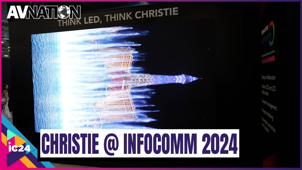 Christie Celebrates 95 Years of Innovation at InfoComm 2024 - YouTube