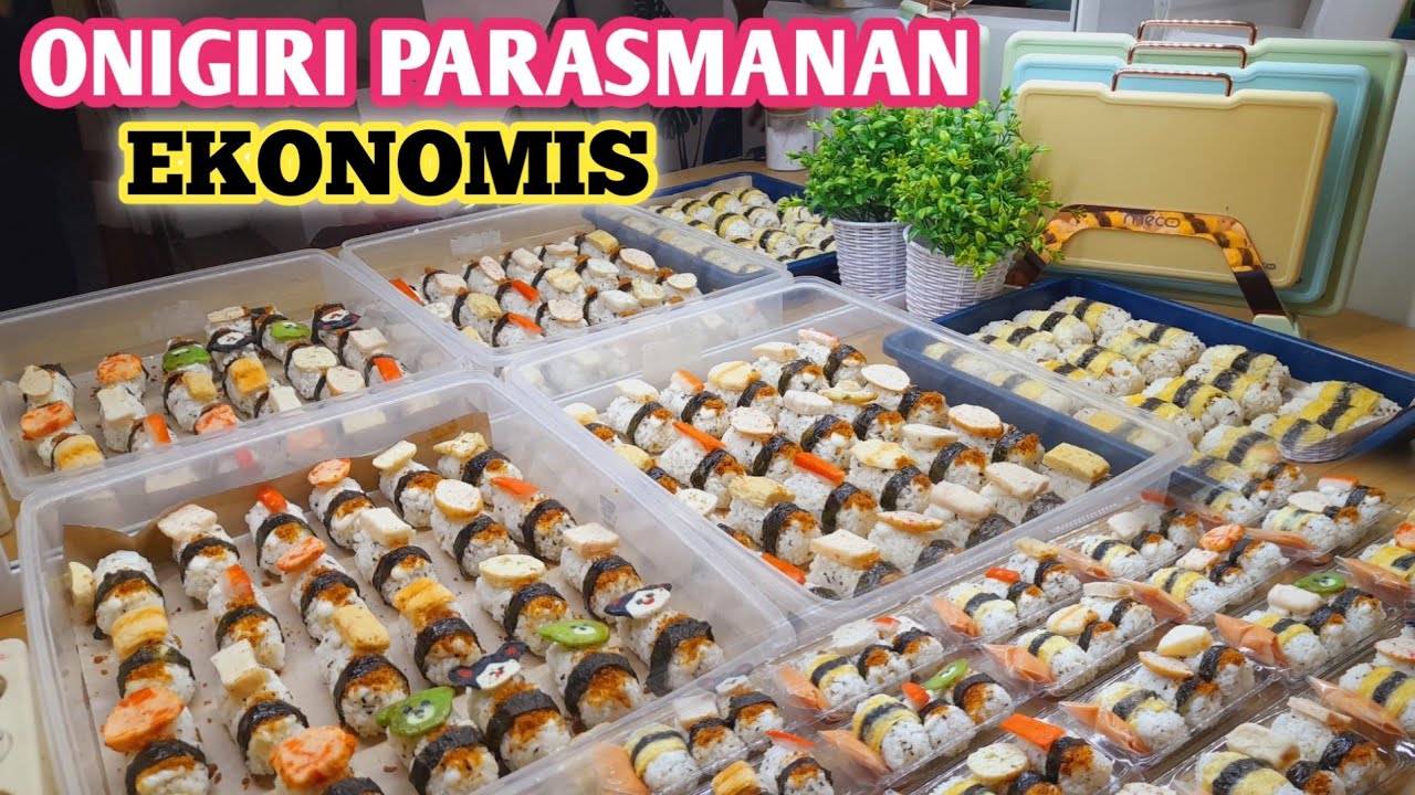 RESEP ONIGIRI PARASMANAN YANG LAGI VIRAL BANGET. JUAL 2000AN 