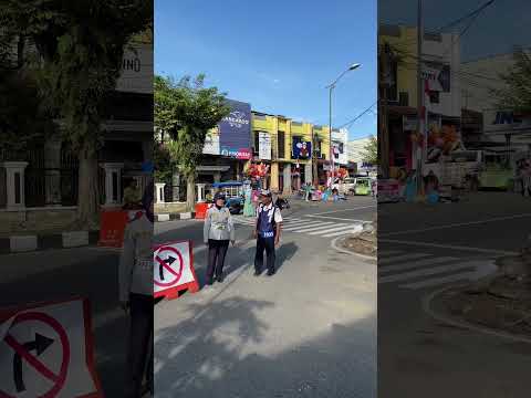 Persiapan pawai Semarak HUT-RI ke-80 kota Padang Panjang Sumatera Barat...