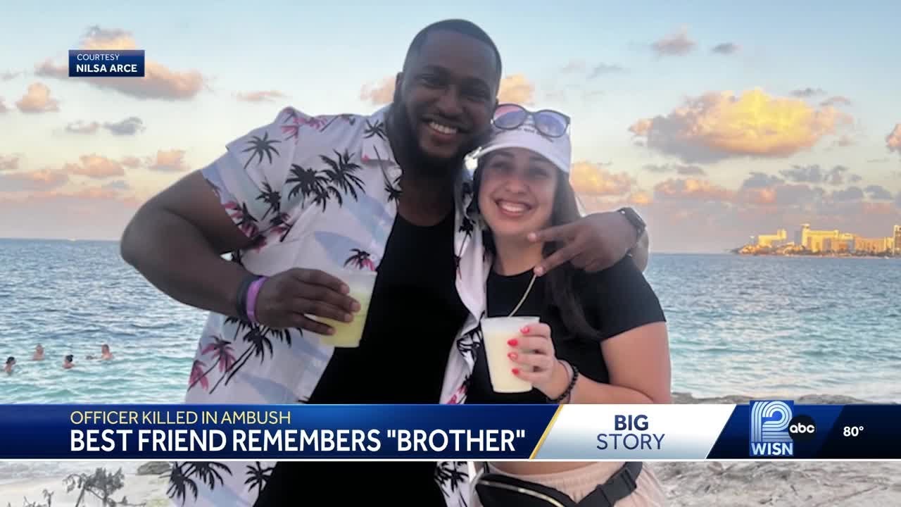 Officer Corder's best friend remembers 'brother'