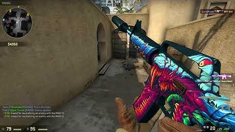 CS GO M4A1 S HYPERBEAST GAMEPLAY !!