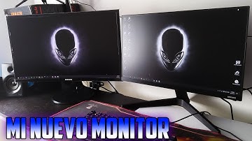 MY NEW GAMING MONITOR! | Samsung LF22T350FH - FabiG