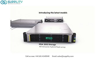 HPE MSA 2052 SAN Storage system