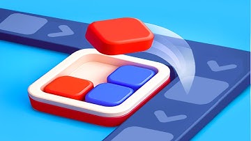 🟥 Color Cube Match: Sort Puzzle 🟦 GAMEPLAY Levels 1-7 (Android, iOS)