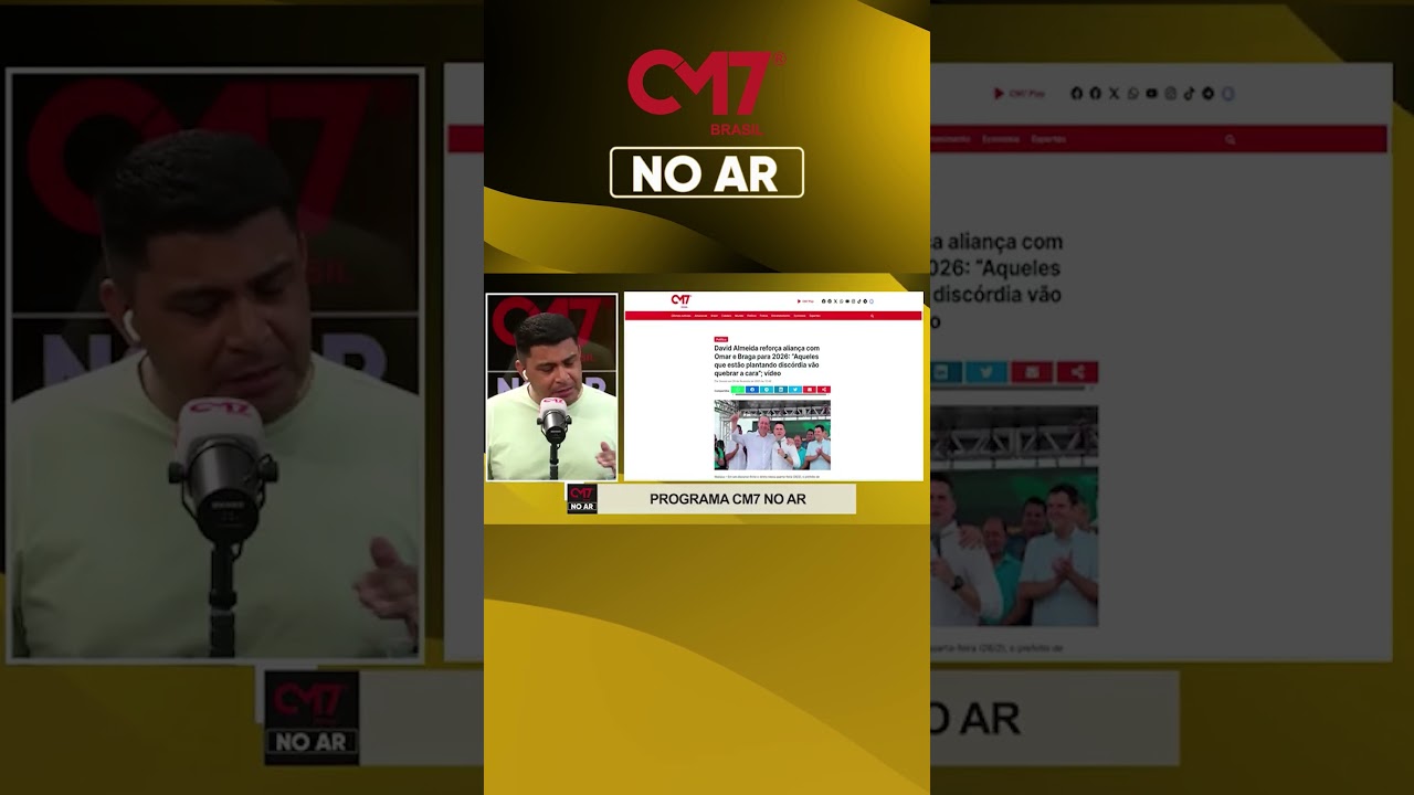 Davi Almeida reafirma aliança com Omar e Braga para 2026!