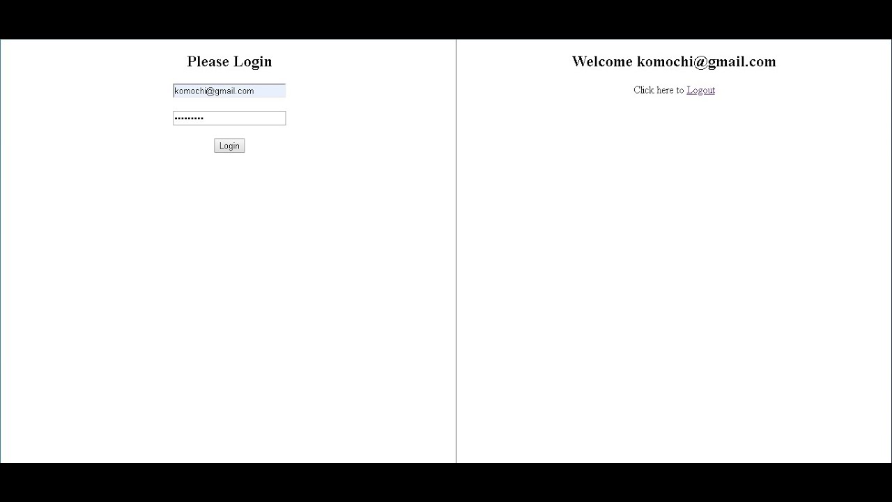 Download Login & Logout in PHP With Session and MySQL
