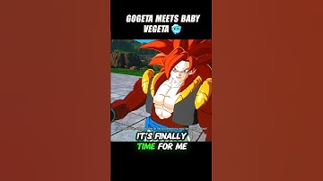 Gogeta Meets Baby Vegeta Lol 🥶 #crashout #ssj4goku #sparkingzero #dragonballz #dbz