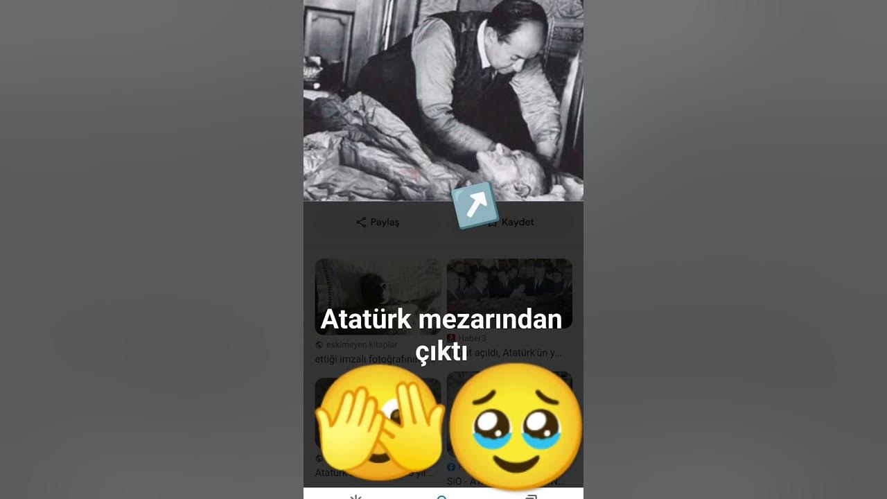 Atatürk'ün sesi😱😢😥😰😨🥹🫣