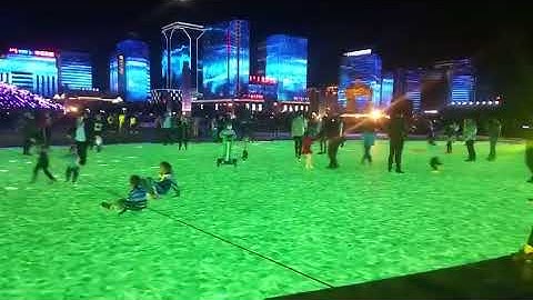 Unilight interactive dance floor LED display 620sqm www unilightled com