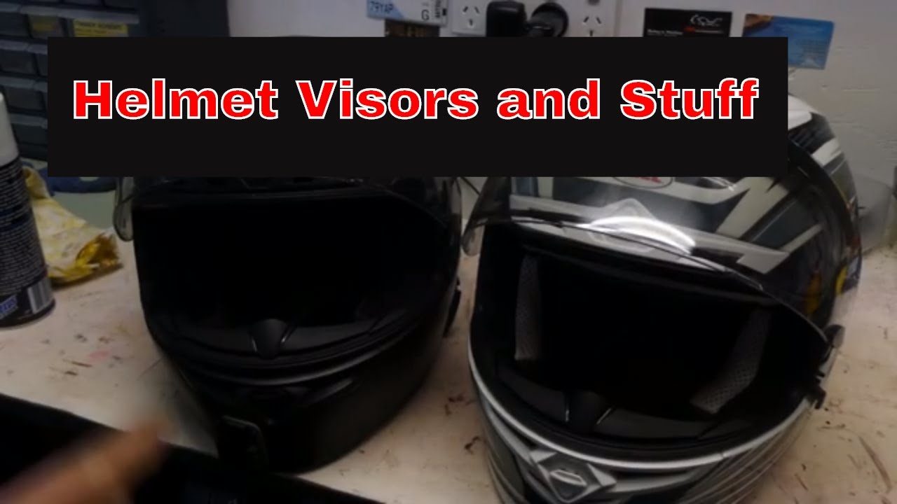 Helmet Visors/and Stuff YouTube