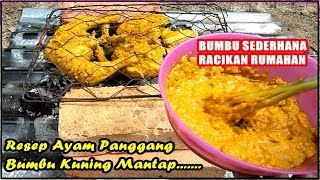 Resep Ayam Goreng Kunyit Sedap | Turmeric Fried Chicken Malaysian Style. 