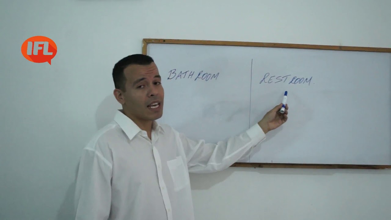 Diferencia entre "bathroom" y "restroom" YouTube