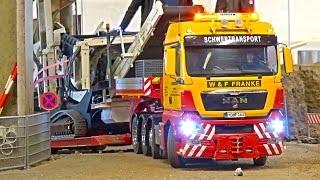 RC Truck´s! Tipper! Haevy Transport and more! MAN! Liebherr! MB! ScaleART! Stonebreaker-Area!