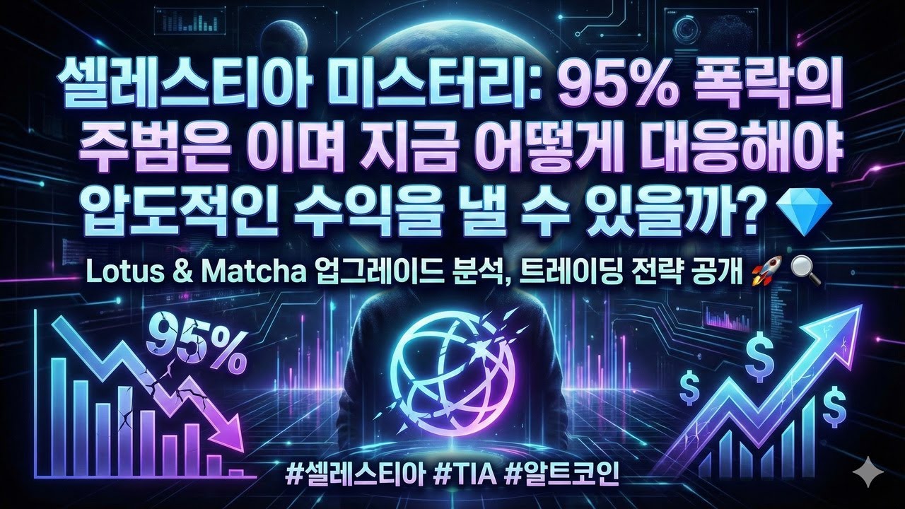 풀버전] 셀레스티아 미스터리: 95% 폭락의 주범은 누구이며 지금 어떻게 대응해야 압도적인 수익을 낼 수 있을까? 💎 - YouTube