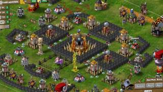 Backyard Monsters - Super defensive base!