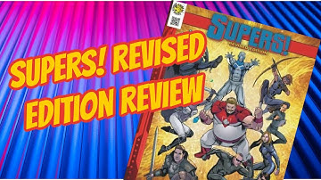 Supers! Revised Edition RPG Review