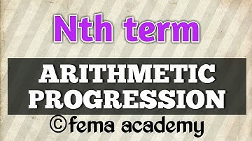 Arithmetic Progression | N th term | Aptitude Tricks & Shortcuts