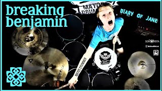 #49 Breaking Benjamin - The Diary of Jane - Drum Cover by Mayor Drummer (13 years)