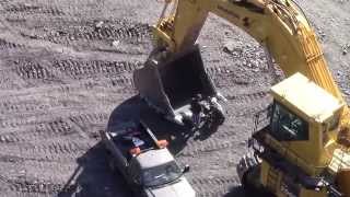 Komatsu PC2000 with a Toothache