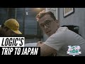 Logic Gets "Rat Pack" and "Lost in Translation" Tattoos in Tokyo, Talks Japanese Animation & Nujabes