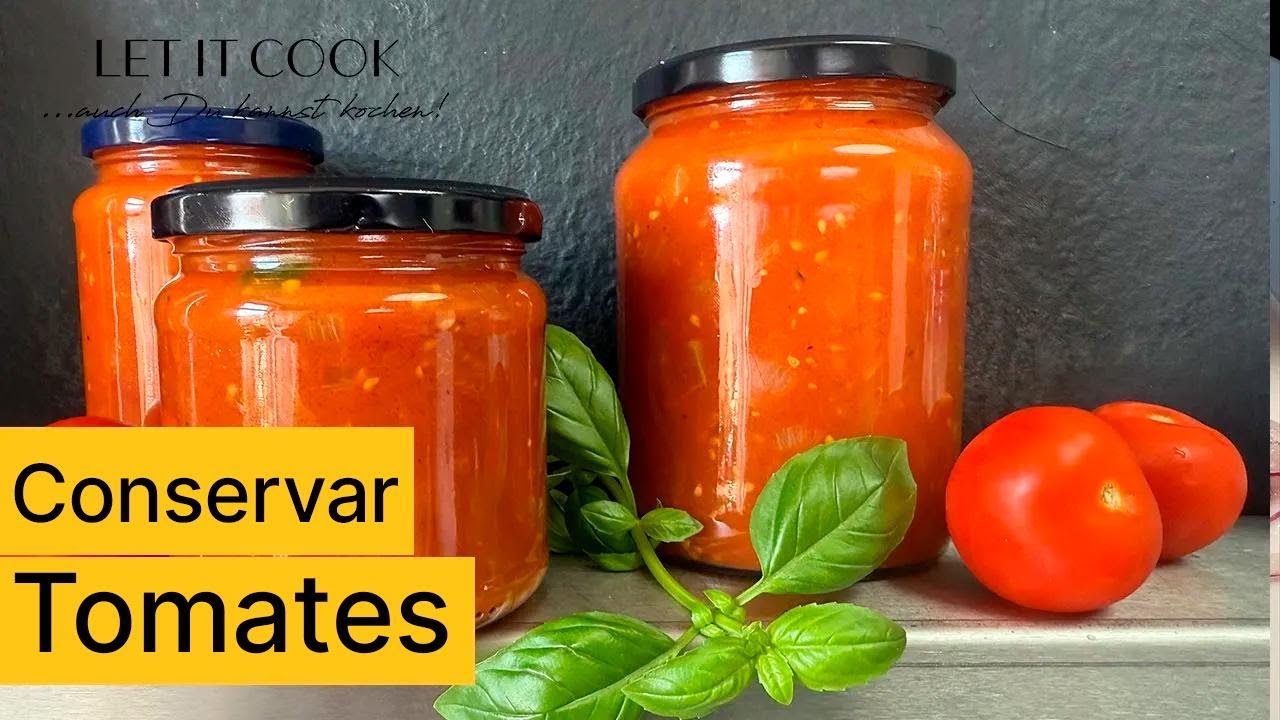 Como fazer molho de tomate caseiro e conservar