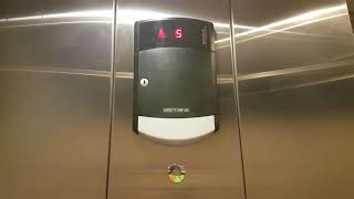Releveled 2003 Schindler 330A Hydraulic Elevator at Douglas College in New Westminster BC