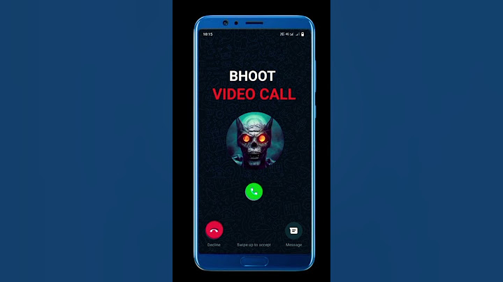 BHOOT KA VIDEO CALL 📞 #bhoot #videocall