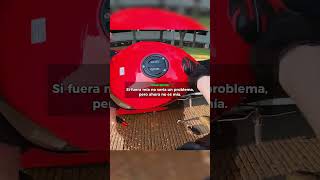 Tuvo un accidente con la motocicleta con la que salió a d...