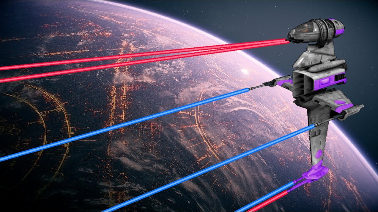 XWing Alliance BWing Starfighter Test Run YouTube