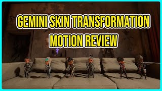 Warframe. Gemini Skin Transformation Motion Review