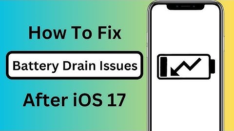 ios 17 battery drain | ios 17 battery saving tips | fix iphone battery draining fast | #ios17