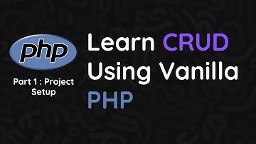 PHP CRUD Tutorial Part 1 – Project Setup with PHP, MySQL & Bootstrap 5