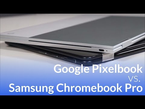 Google Pixelbook VS. Samsung Chromebook Pro