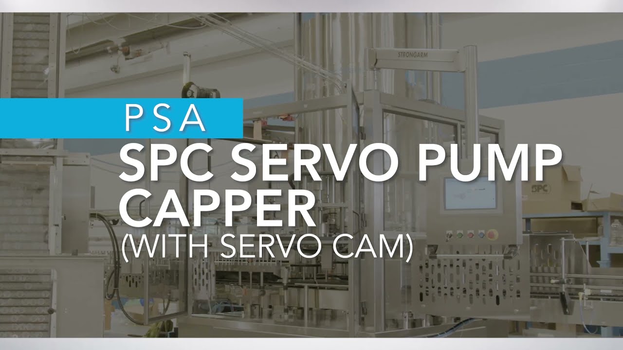 PSA SPC SERVO PUMP CAPPER with SERVO CAM