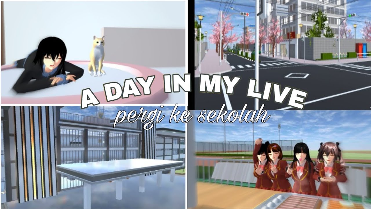 • A Day In My Live || Pergi kesekolah || Kira kira ngapain ajaa yaa?🤔
