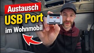 Schnelles Upgrade Im Fiat Ducato Wohnmobilcamper - Austausch Usb Ladeport Mit Stromsparpotential