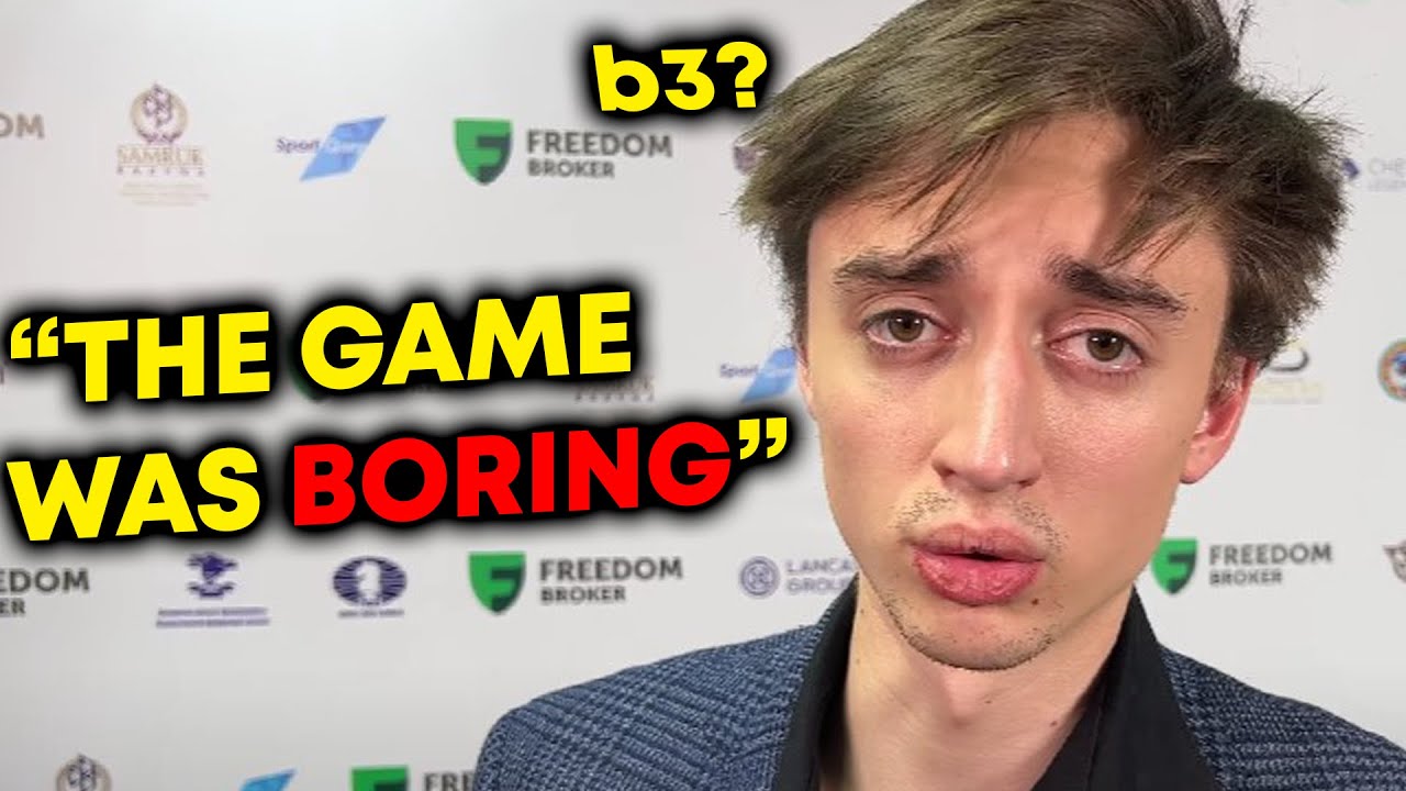 My father was not excited about me becoming a pro chess player!, Daniil  Dubov