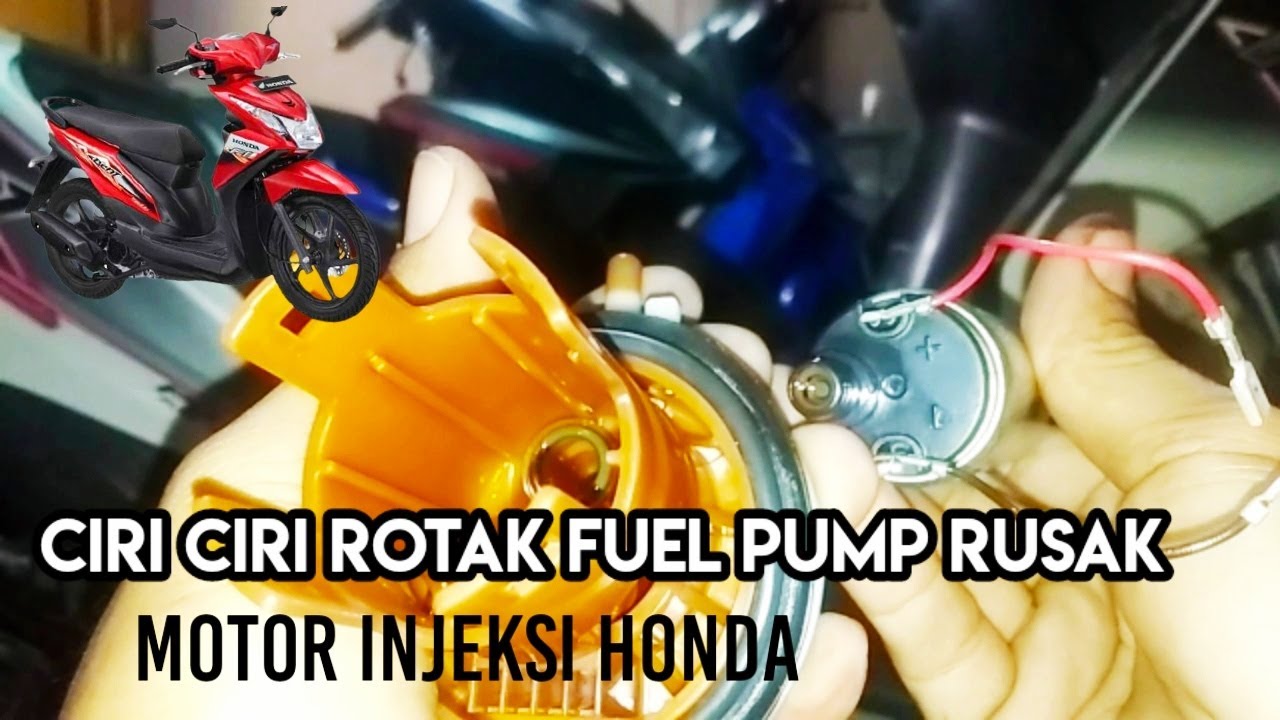 Ciri Ciri Rotak fuel pump Beat fi Sudah lemah dan cara memasangnya